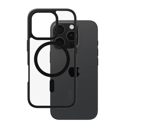 CARE by PanzerGlass Case Flagship Urban Combat Black MagSafe iPhone16 PRO | CARE