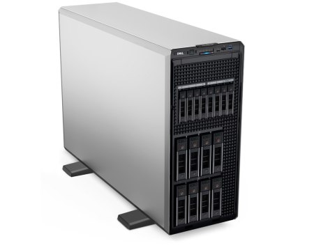 Dell Server PowerEdge T560 SIlver 4410Y/No RAM/No SSD/8x3.5" Chassis/PERC H755/iDRAC9 Ent/2x700W PSU/No OS/3Y Basic NBD Warranty