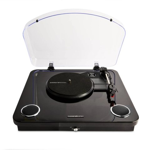 Gramofon Energy Sistem BlackSpin, czarny | Energy Sistem