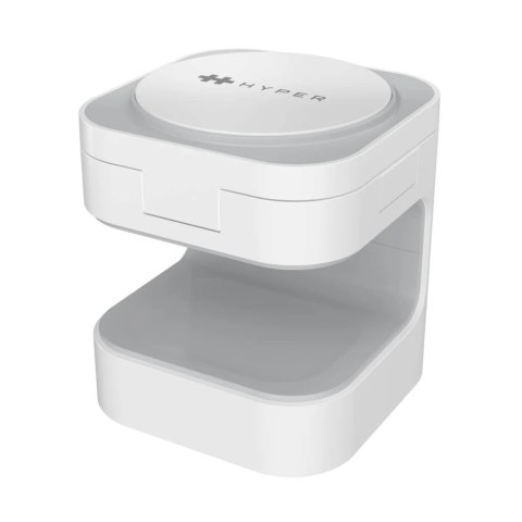 Magnetyczna podstawka ładująca Hyperjuice® Qi2 3 w 1, biała | Hyper