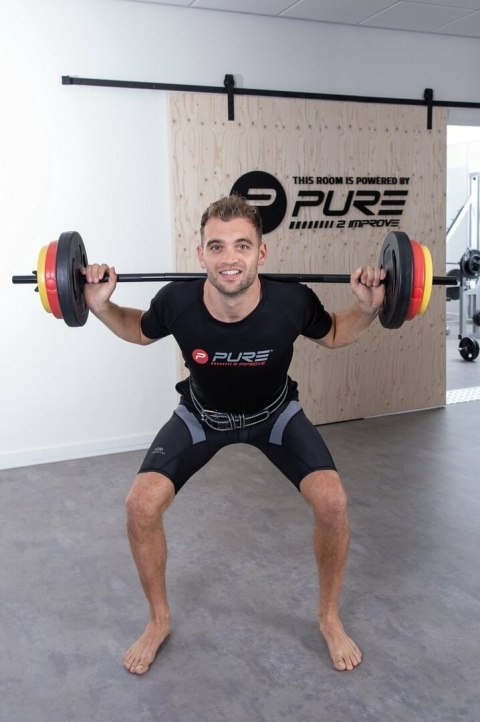 Pas do podnoszenia ciężarów Pure2Improve, średni | Pure2Improve