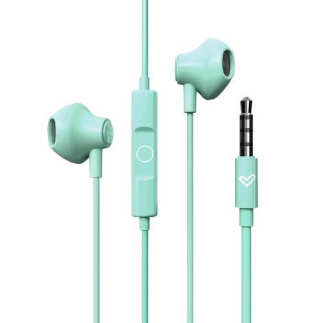 Przewodowe słuchawki douszne Energy Sistem EasyPods, miętowe | Energy Sistem