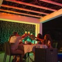 Twinkly Kurtyna Smart LED 400 RGBW 1.5x2.1m Przezroczysty przewód|Twinkly