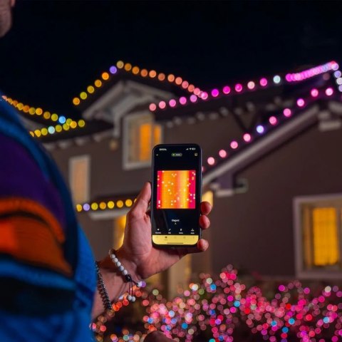 Żarówki Twinkly C9 Smart LED 40 RGB, 24,2 m, zielony przewód|Twinkly