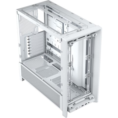 Corsair PC Case | Frame 4000D Modular | White | Mid-Tower | Power supply included No