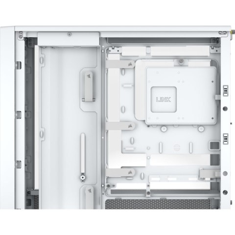 Corsair PC Case | Frame 4000D Modular | White | Mid-Tower | Power supply included No