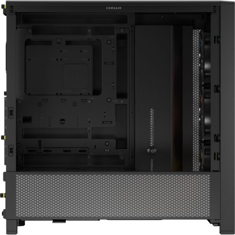 Corsair PC Case | Frame 4000D RS ARGB Modular | Black | Mid-Tower | Power supply included No