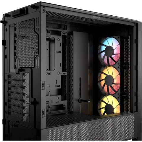 Corsair PC Case | Frame 4000D RS ARGB Modular | Black | Mid-Tower | Power supply included No