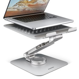 AXAGON STND-LR Obrotowa podstawka aluminiowa do laptopów 10