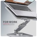 AXAGON STND-LR Obrotowa podstawka aluminiowa do laptopów 10" - 17", regulowana wysokość i kąt nachylenia | AXAGON