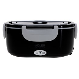 Adler | Elektryczny pojemnik na lunch z 5 litrową torbą termiczną | AD 4521 | 1 L | Czarny | Pokrywka w zestawie