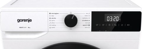 Gorenje Dryer Machine | DHNE82 | Energy efficiency class Class A++ | Front loading | 8 kg | LED | Depth 55 cm | White