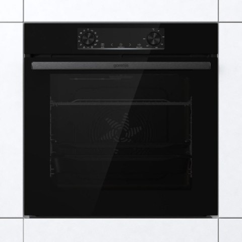 Gorenje Oven | BOS6737E13FBG | 77 L | Electric | AquaClean | Mechanical | Steam function | Height 59.5 cm | Width 59.5 cm | Stai