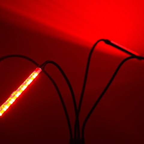 Lampa do roślin LED uprawy wzrostu panel 4x80LED
