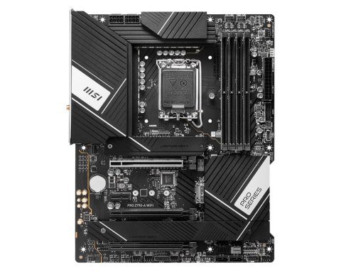 MSI | PRO Z790-A WIFI | Rodzina procesorów Intel | Gniazdo procesora LGA1700 | DDR5 DIMM | Gniazda pamięci 4 | Obsługiwane inter