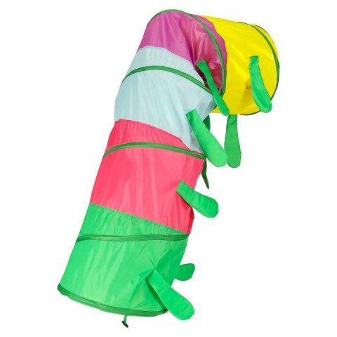 Namiot tunel dla dzieci ogrodowy tor samorozkładający do domu ogrodu duży składany gąsienica