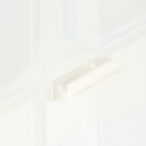 Organizer pudełko pojemnik na klocki zabawki drobiazgi z pokrywą przegródkami 3 piętra warstwy