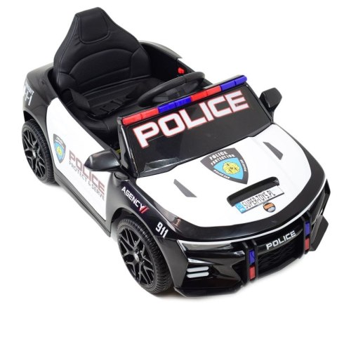 SAMOCHÓD POLICYJNY PROTECT NA AKUMULATOR, MEGAFON, KOGUTY, JAKOSĆ/XMX-629