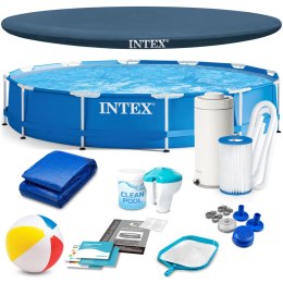 Basen ogrodowy stelażowy 366 x 76 cm 16w1 INTEX 28212