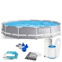 Basen ogrodowy stelażowy 366 x 76 cm zestaw 9w1 INTEX 26712