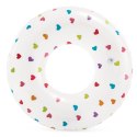Koło do pływania serca 81 cm INTEX 59259