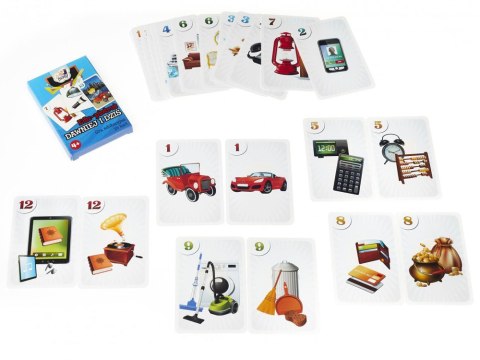 Muduko Karty Piotruś DAWNIEJ I DZIŚ 25 kart - gra edukacyjna GR0525