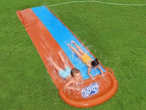Bestway Podwójny ślizg wodny H2O GO! Długi - 4,88m 52328 Bestway Podwójny ślizg wodny H2O GO! Długi - 4,88m 52328