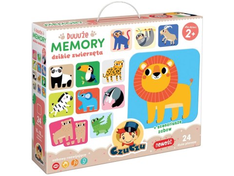 CzuCzu Duuuże Memory Dzikie Zwierzęta ZA4075 CzuCzu Duuuże Memory Dzikie Zwierzęta ZA4075