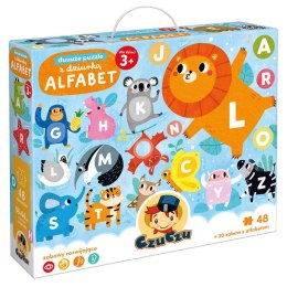 CzuCzu Duuuże puzzle z dziurką Alfabet ZA4077