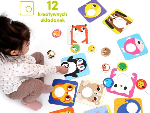 CzuCzu Puzzle z dziurką Maluchy układanka ZA4060 CzuCzu Puzzle z dziurką Maluchy układanka ZA4060