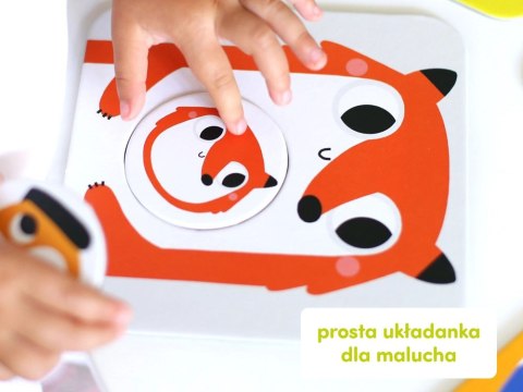 CzuCzu Puzzle z dziurką Maluchy układanka ZA4060 CzuCzu Puzzle z dziurką Maluchy układanka ZA4060