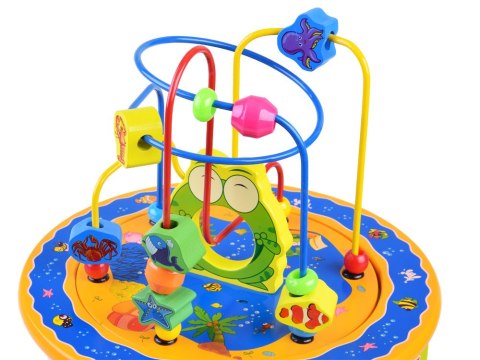 Drewniana kostka edukacyjna sorter 8w1 ZA4117 Drewniana kostka edukacyjna sorter 8w1 ZA4117