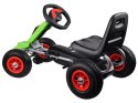 Pojazd sportowy GOKART na pedały dla dzieci do 30 kg Pompowane koła SP0152