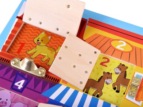 Tablica sensoryczna manipulacyjna zamki ZA4133 Tablica sensoryczna manipulacyjna zamki ZA4133