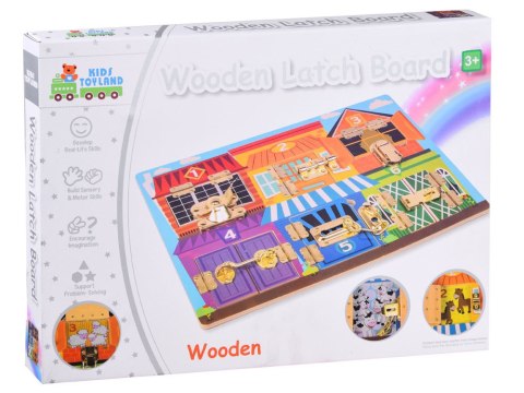 Tablica sensoryczna manipulacyjna zamki ZA4133 Tablica sensoryczna manipulacyjna zamki ZA4133