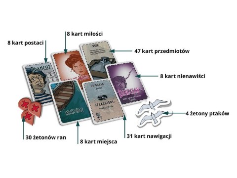 Towarzyska gra karciana Kto za burtę? GR0535 Towarzyska gra karciana Kto za burtę? GR0535