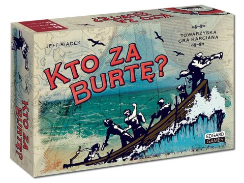 Towarzyska gra karciana Kto za burtę? GR0535 Towarzyska gra karciana Kto za burtę? GR0535