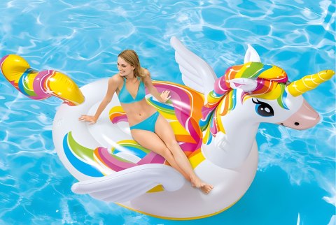 Materac dmuchany jednorożec wyspa INTEX 57561