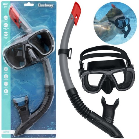 Bestway Maska z rurką do snurkowania pływania dla dzieci i dorosłych 24021 Bestway Maska z rurką do snurkowania pływania dla dzieci i dorosłych 24021