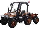 Duży Traktor z przyczepą 4x4+ pilot światło PA0266