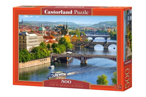 Puzzle 500 el. View of Bridges in Prague