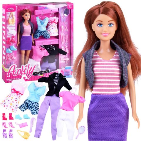 Anlily Lalka z ubraniami stroje buty akcesoria ZA2457 Anlily Lalka z ubraniami stroje buty akcesoria ZA2457