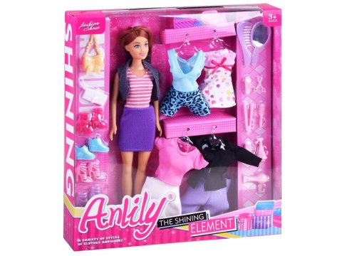 Anlily Lalka z ubraniami stroje buty akcesoria ZA2457 Anlily Lalka z ubraniami stroje buty akcesoria ZA2457