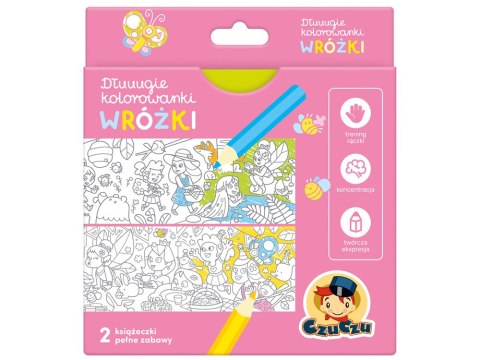 CzuCzu Dłuuugie kolorowanki Wróżki ZA4230