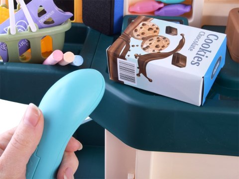 Supermarket Sklep spożywczy Kasa fiskalna + 71 ele akcesoria Dźwięk ZA4279 Supermarket Sklep spożywczy Kasa fiskalna + 71 ele akcesoria Dźwięk ZA4279