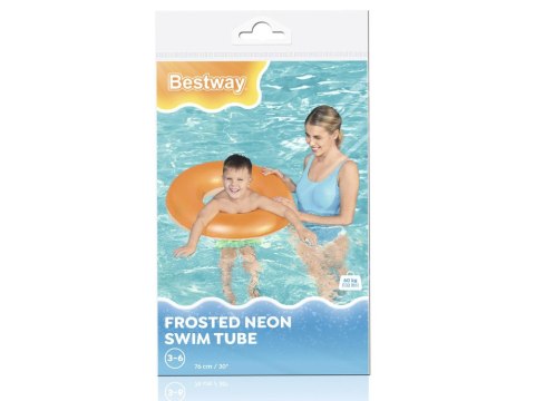 Bestway Dmuchane koło do pływania POMARAŃCZOWE 76cm 36024
