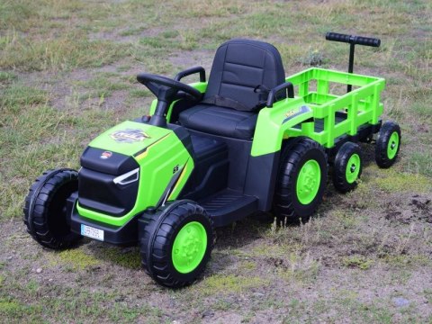 SUPER TRAKTOR "TRUCK"- NA AKUMULATOR Z PRZYCZEPĄ,WÓZEK,PILO T,APLIKACJA/DLSX18