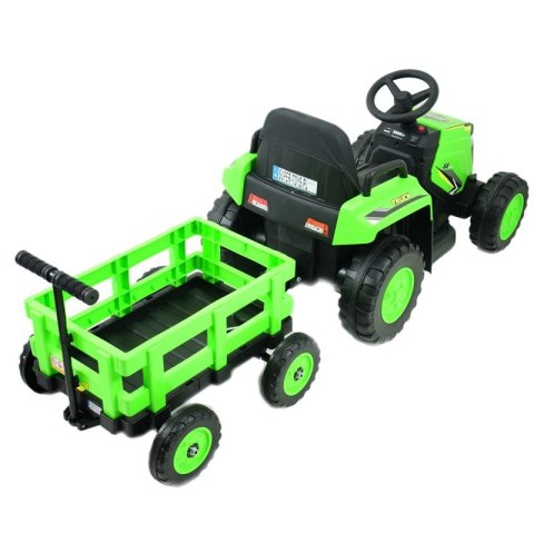 SUPER TRAKTOR "TRUCK"- NA AKUMULATOR Z PRZYCZEPĄ,WÓZEK,PILO T,APLIKACJA/DLSX18