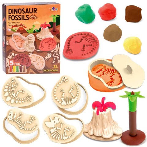 Masa plastyczna formy dinozaury ciastolina ZA4778 Masa plastyczna formy dinozaury ciastolina ZA4778