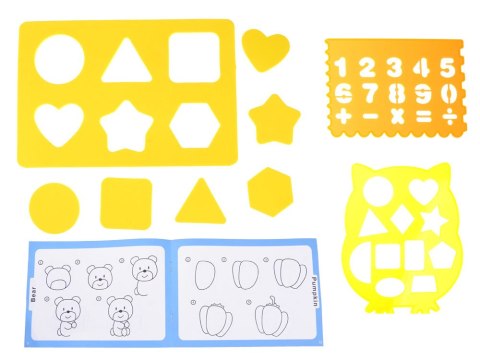 Mata wodna kolorowanka pisak wodny szablony ZA4808